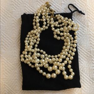 J. Crew Pearl Layered Necklace